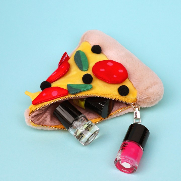 Astuccio Pizza di peluche