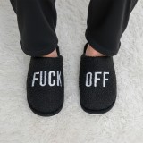Pantofole Fuck off