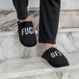 Pantofole Fuck off