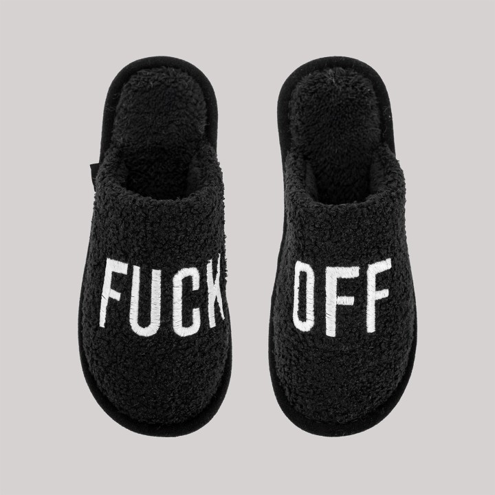 Pantofole Fuck off