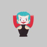 Segnalibro magnetico Joker