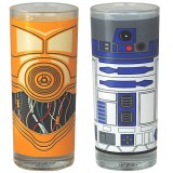 Bicchieri R2-D2 e C-3PO