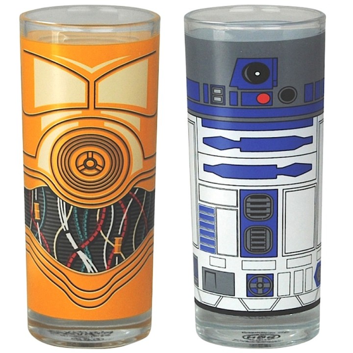 Bicchieri R2-D2 e C-3PO