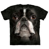 Maglietta Big Face Boston Terrier