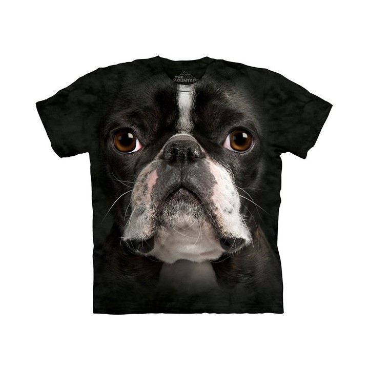 Maglietta Big Face Boston Terrier