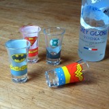 Bicchierini Justice League