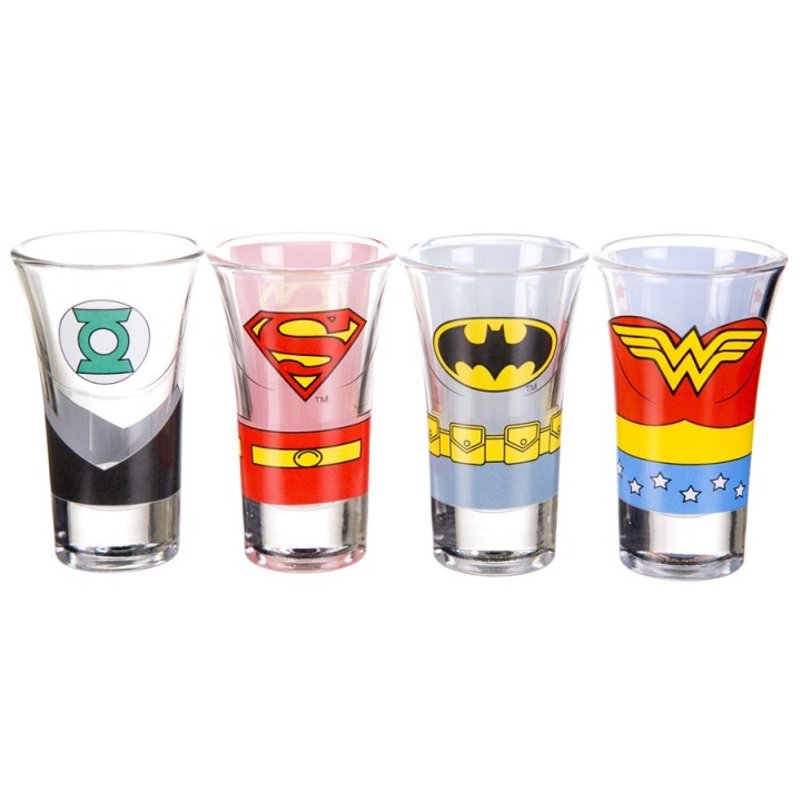 Bicchierini Justice League