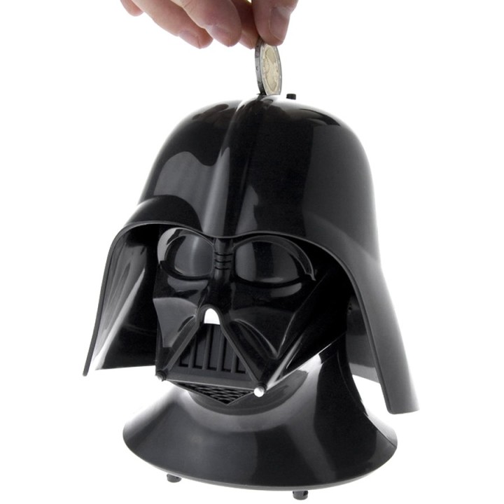 Salvadanaio interattivo Darth Vader
