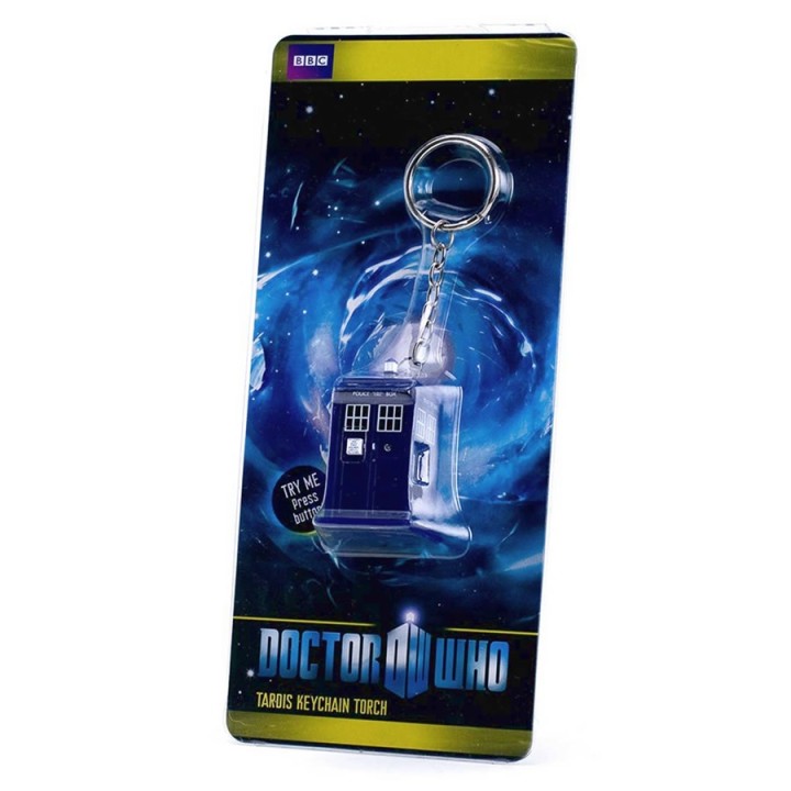 Portachiavi TARDIS con LED