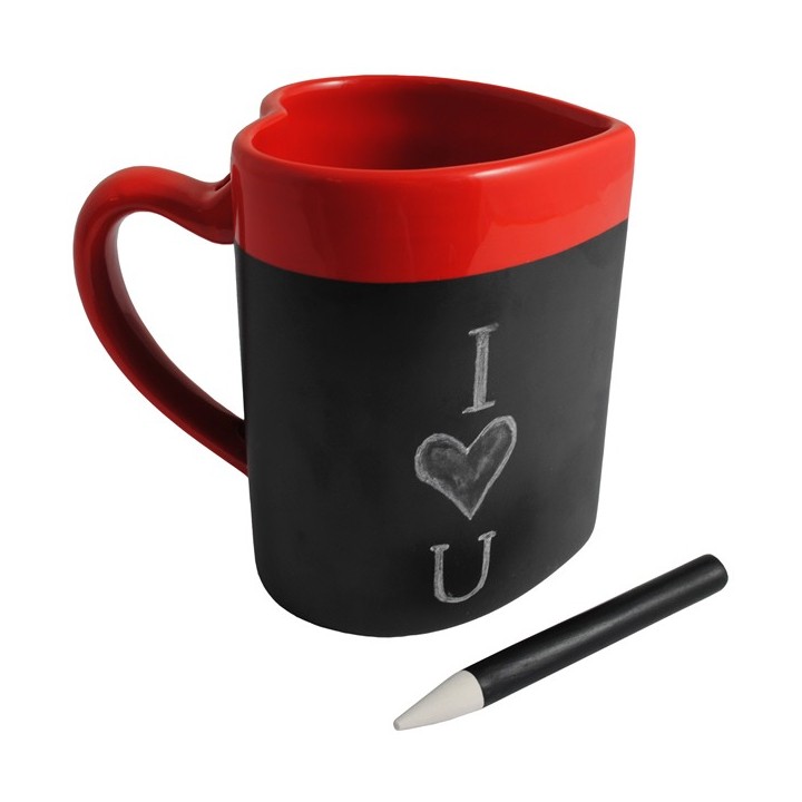 Love Heart Message Mug