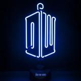 Luce al neon Doctor Who