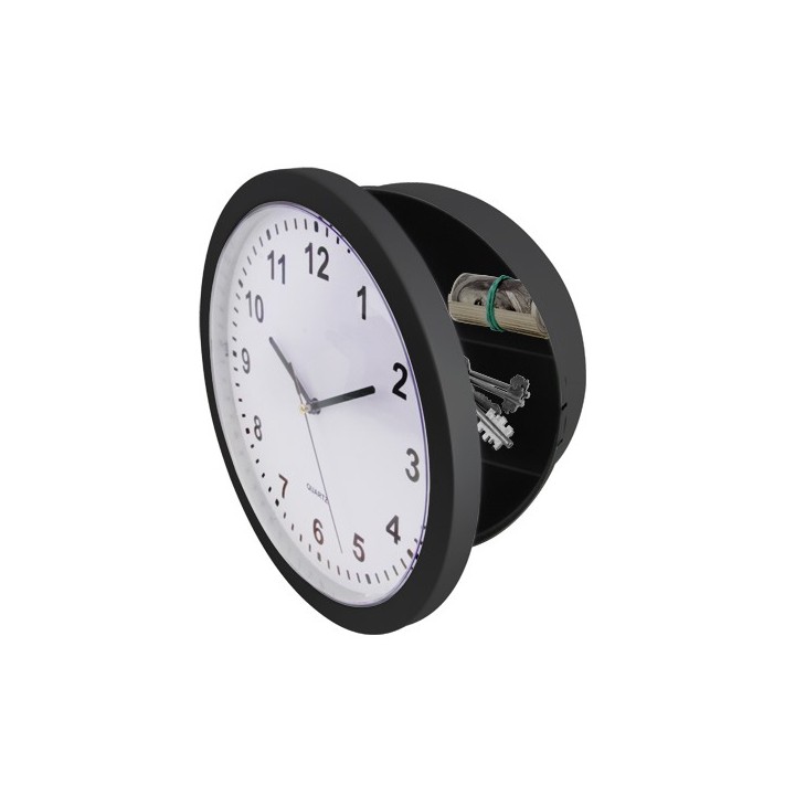 Orologio da parete con cassaforte