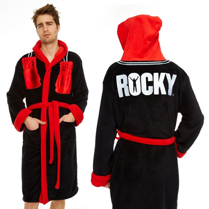 Accappatoio Rocky con guantoni