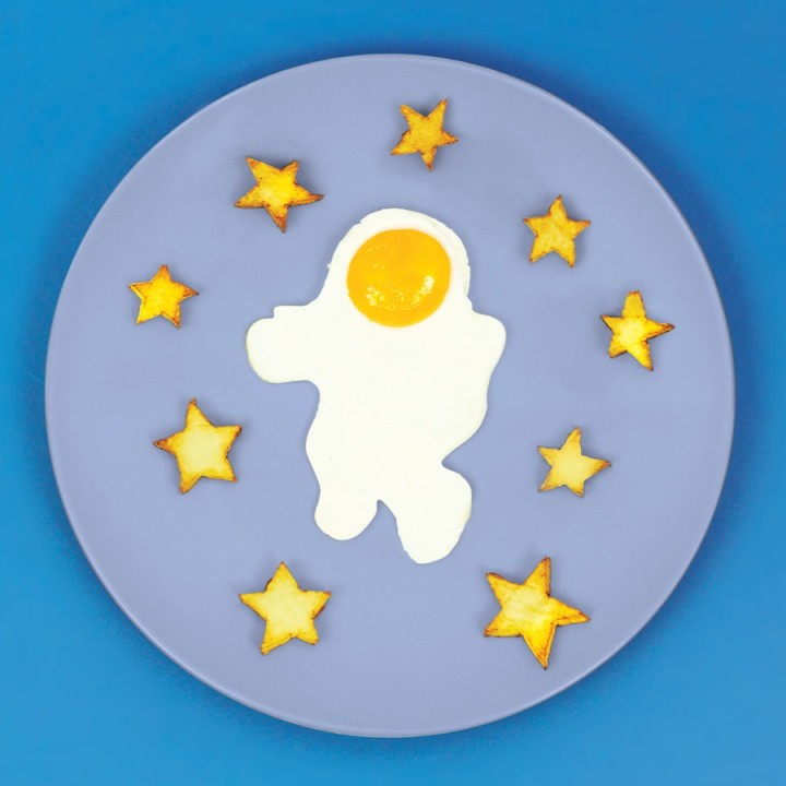Stampo per uova – Astronauta