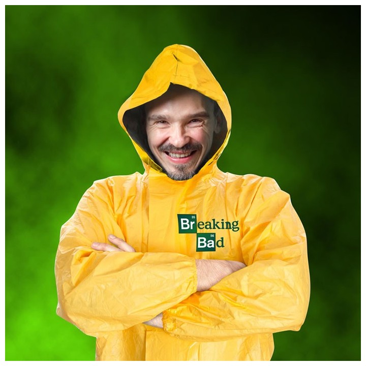 Tuta da laboratorio Breaking Bad
