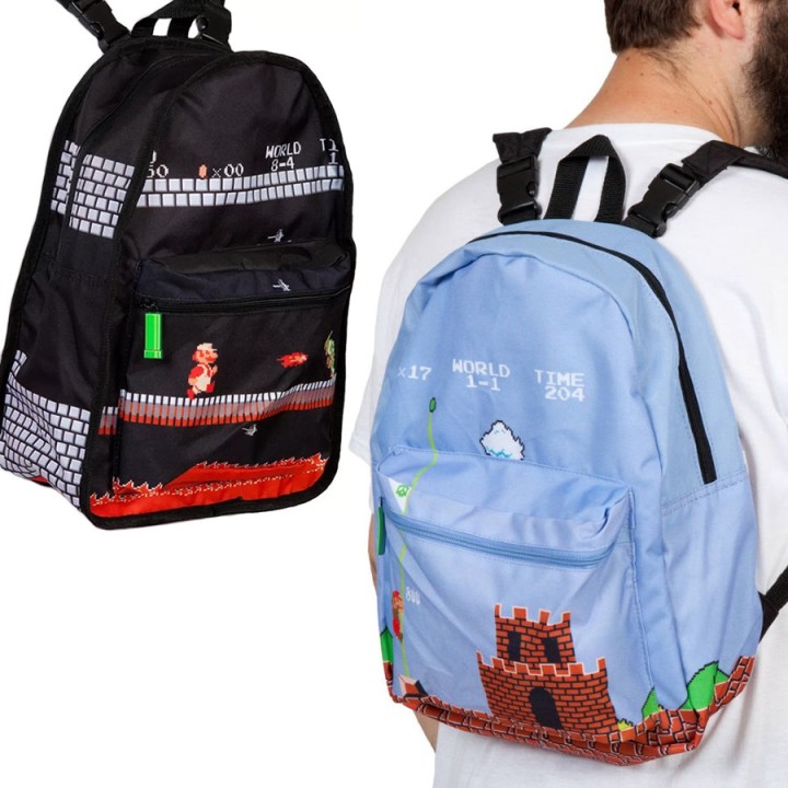 Zaino reversibile Super Mario