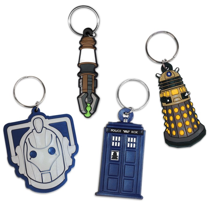 Set Portachiavi Doctor Who