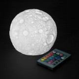 Luna luminosa multicolore