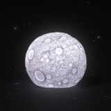 Luna luminosa multicolore