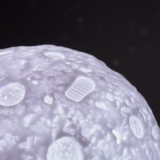 Luna luminosa multicolore