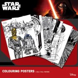 Poster da colorare Star Wars