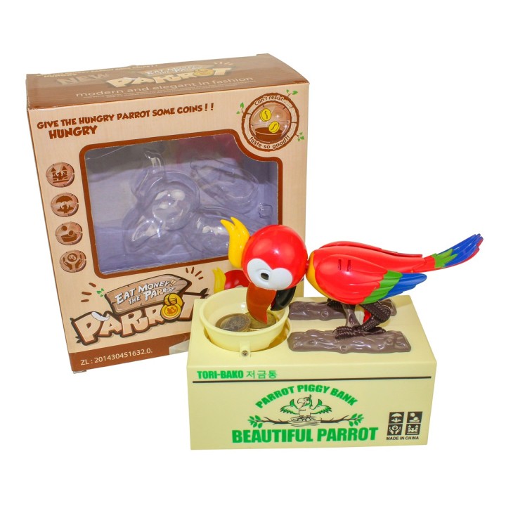 Parrot Bank - Pappagallo Salvadanaio