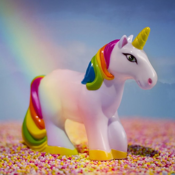Unicorno spargi zuccherini