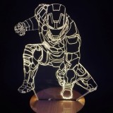 Light Art 3D – Iron Man