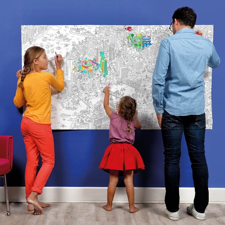 Poster da colorare XXL – New York