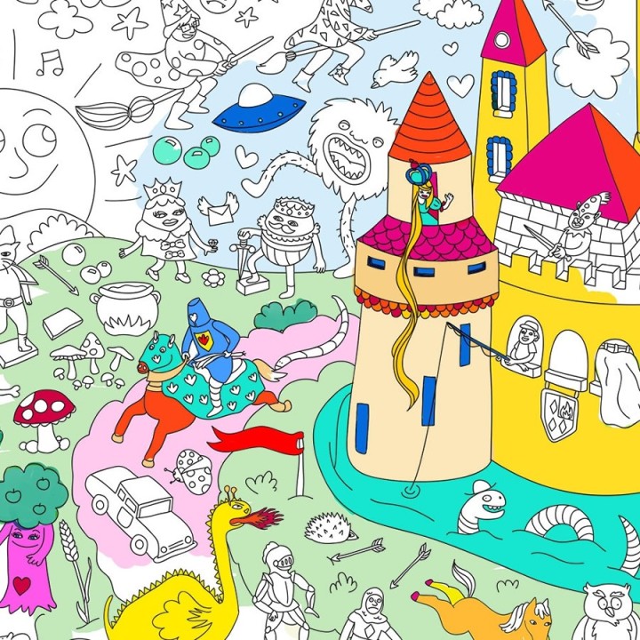 Poster da colorare – Magic