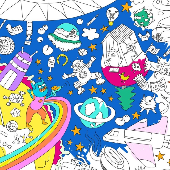   Poster da colorare – Cosmos
