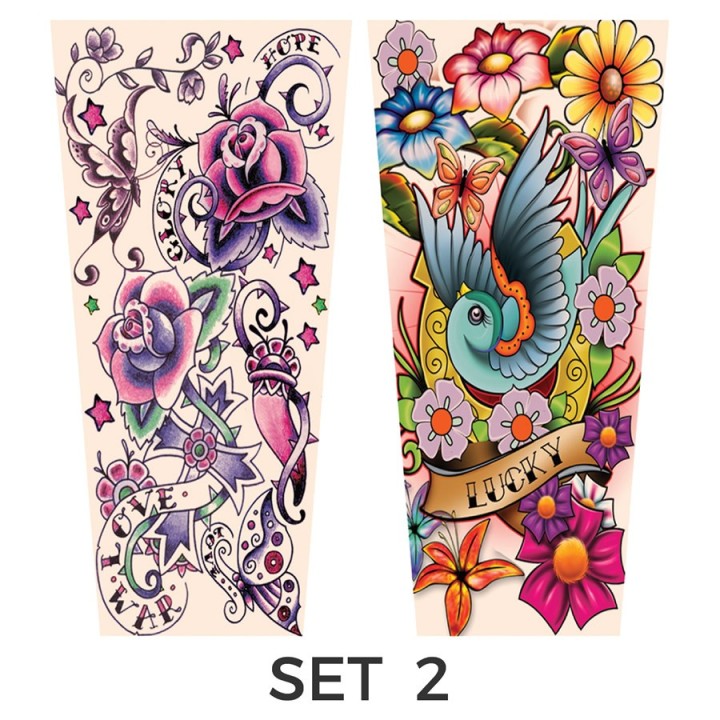 Maniche tatuate per lei