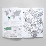Libro da colorare Città del mondo