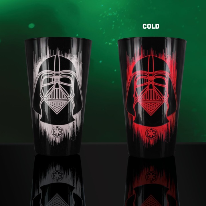 Bicchiere termosensibile Darth Vader