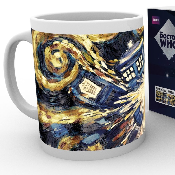 Mug Exploding TARDIS