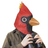 Maschera Uccello Cardinale