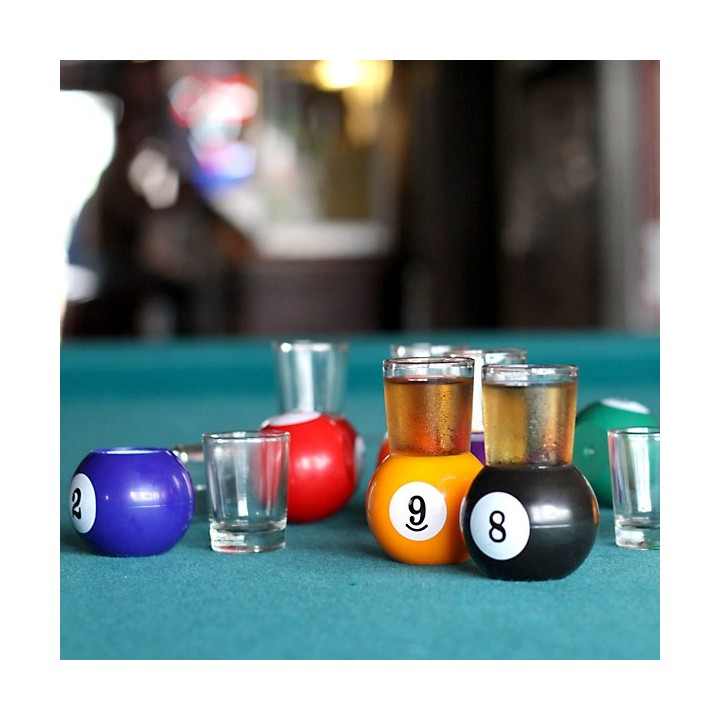 Pool Shot - I Bicchierini da biliardo