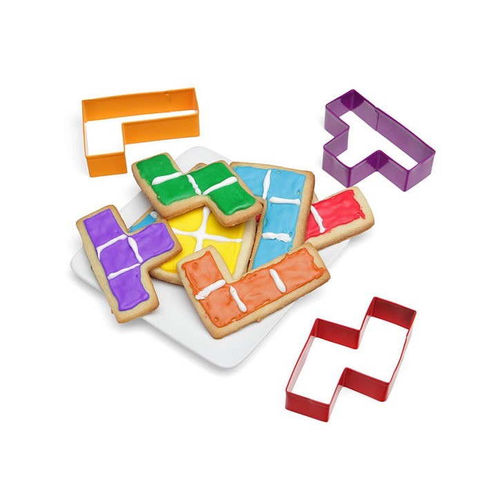 Stampi per biscotti di Tetris