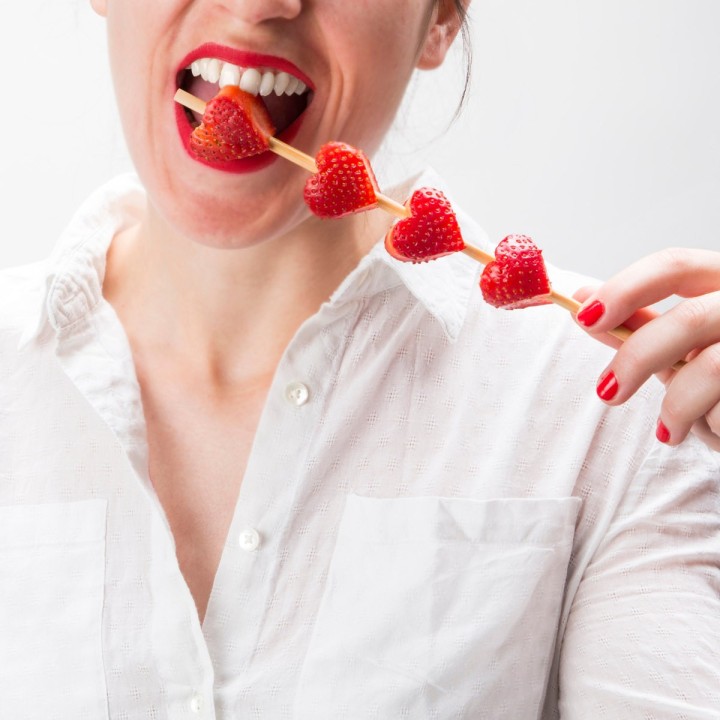 Stampo cuore per fragole