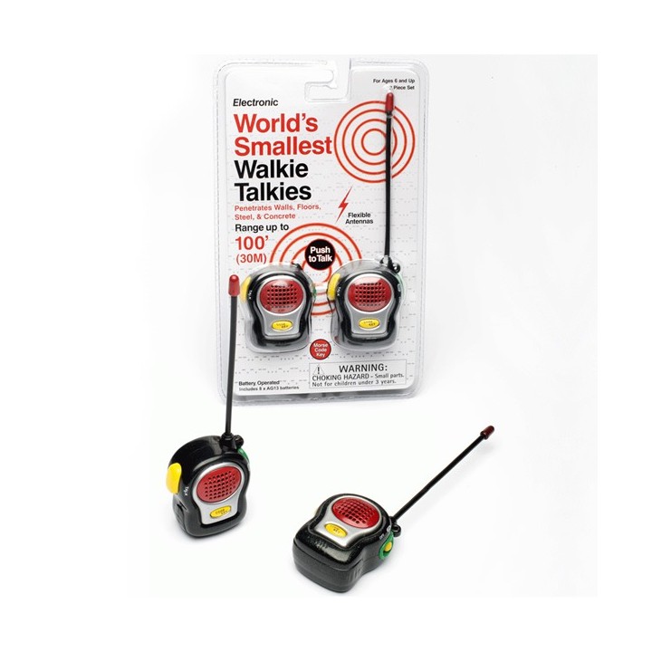 Walkie Talkie più piccoli del mondo