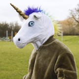 Maschera Unicorno Parlante