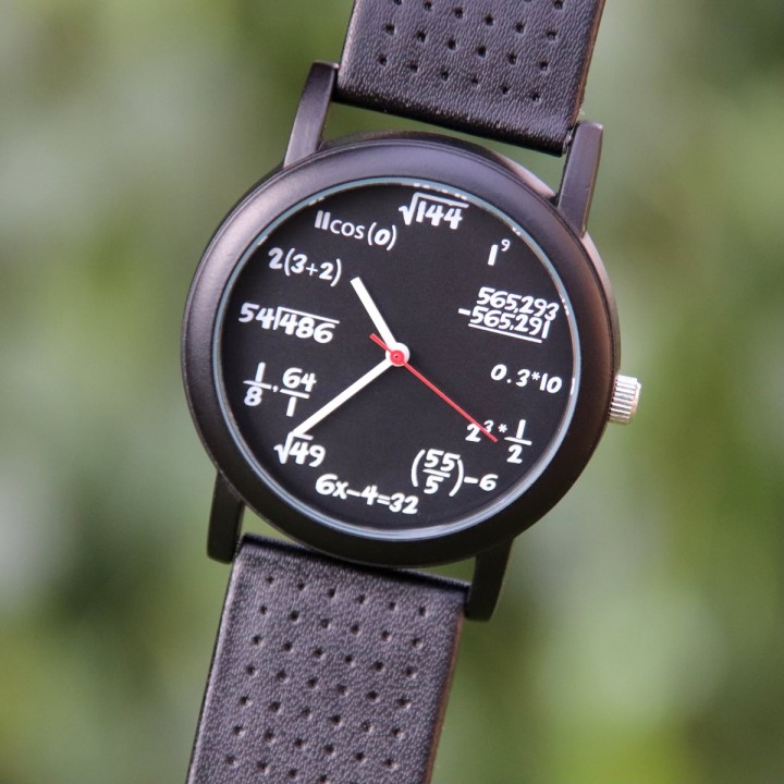 Orologio da polso matematico