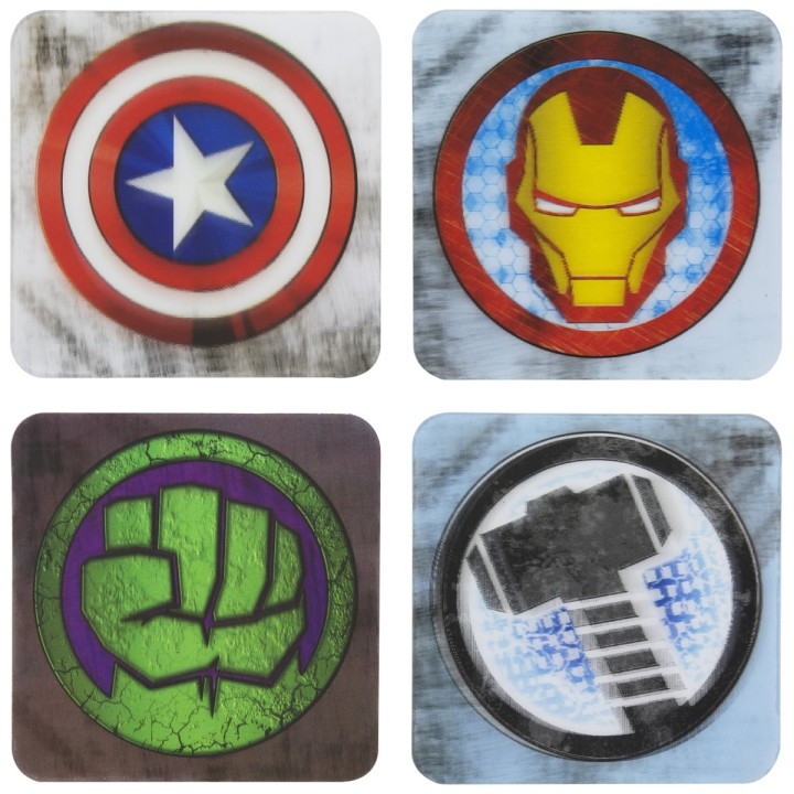 Sottobicchieri 3D Avengers