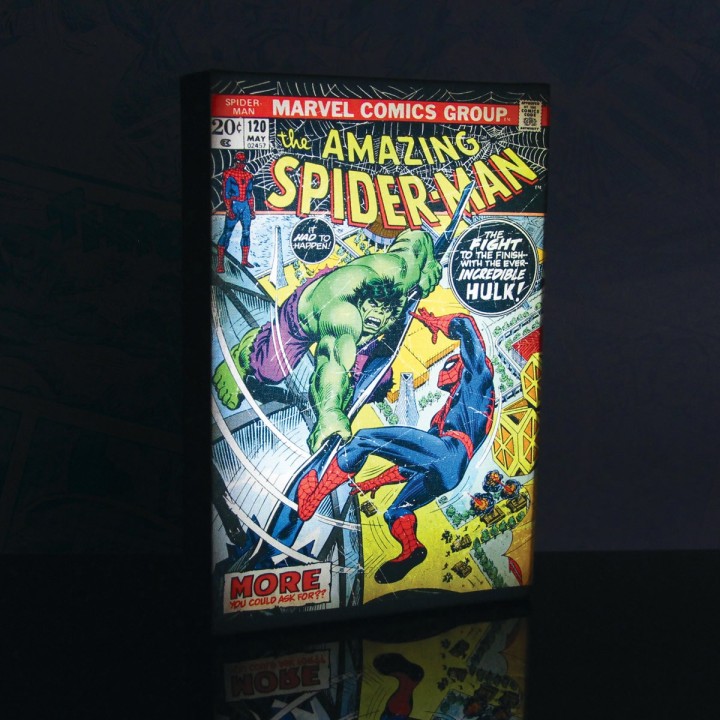 Luminart Spider-Man vs Hulk