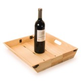 Porta vino e vassoio Rackpack