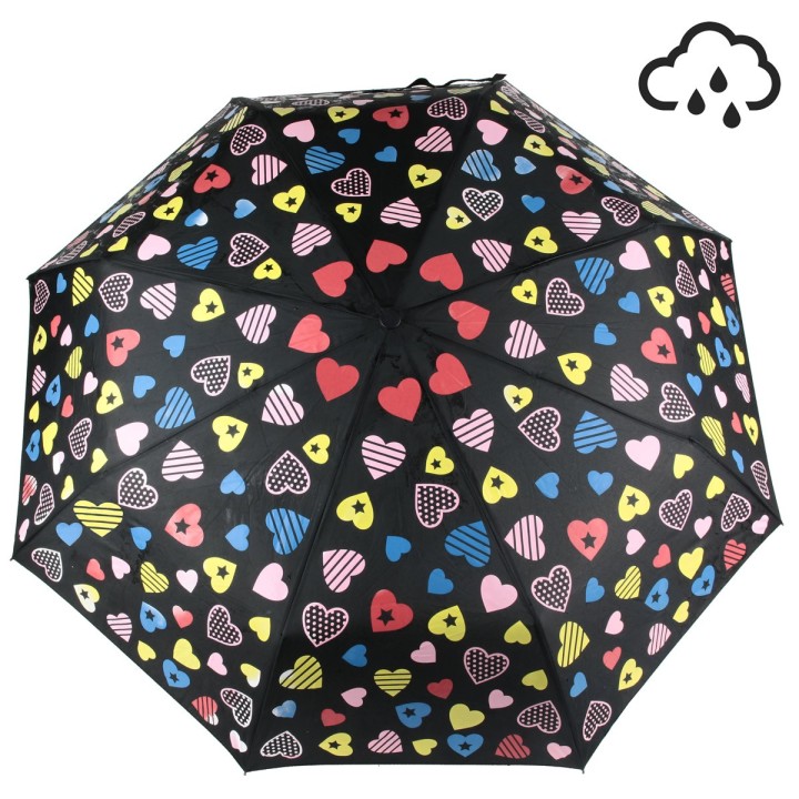 Ombrellino cuori cambia colore