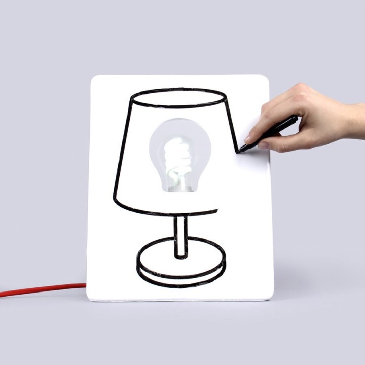 Draw Lamp - la lampada da disegnare