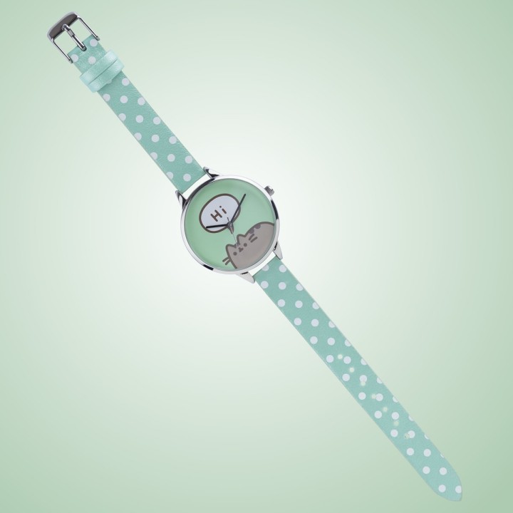 Orologio Pusheen Cat a pois