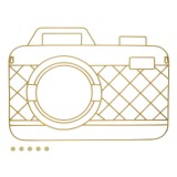 Portafoto Magnetico Macchina Fotografica