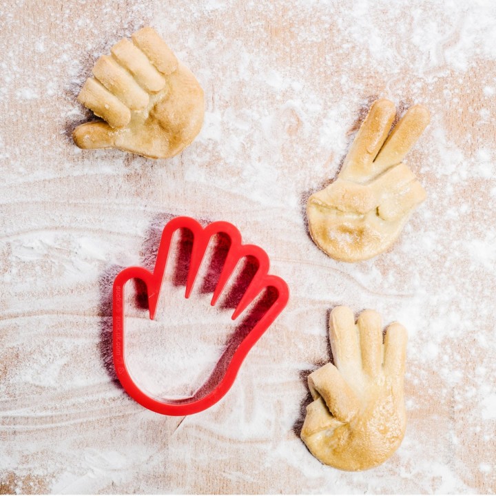 Formina mano per biscotti